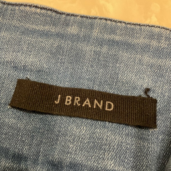 J Brand High Waist Three-Button Four-Pocket Jeans, Slim Leg, Sz 25” x 29” Inseam - Picture 5 of 14